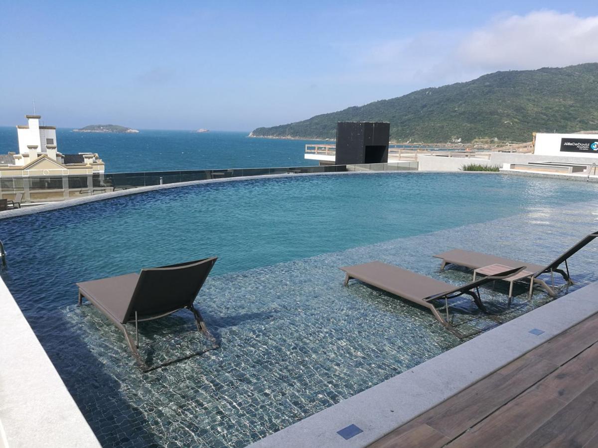 Ea-Apto Com Vista Do Mar Em Praia Dos Ingleses Florianópolis Exterior foto